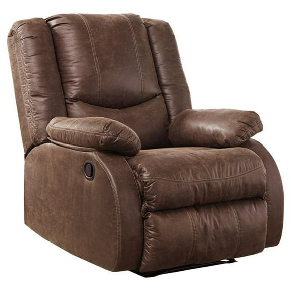 Pemberly Row Modern / Contemporary Zero Wall Recliner in Coffee