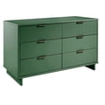 thumbnail image 1 of Pemberly Row Modern Engineered Wood Double Dresser in Sage Green, 1 of 11