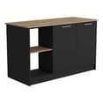 thumbnail image 1 of Pemberly Row Modern Engineered Wood Kitchen Island in Multi-Color, 1 of 6
