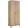 thumbnail image 1 of Pemberly Row Modern Engineered Wood Tall Storage Cabinet in Charter Oak, 1 of 12