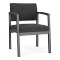 thumbnail image 1 of Pemberly Row Modern Fabric Guest Chair in Charcoal/Adler Nocturnal, 1 of 3
