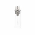 thumbnail image 1 of Pemberly Row Modern Glass Wall Sconce in Clear/Polished Nickel, 1 of 8