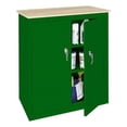 thumbnail image 1 of Pemberly Row Modern Industrial Office Counter High Cabinet in Green, 1 of 1