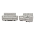 thumbnail image 1 of Pemberly Row Modern Mineral Power Glider Reclining Sofa and Glider Loveseat, 1 of 17