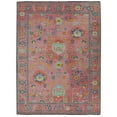 thumbnail image 1 of Pemberly Row Modern Polyester 8' X 10' Area Rug in Pink and Blue, 1 of 5