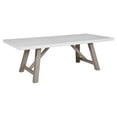 thumbnail image 1 of Pemberly Row Modern Rectangular Dining Table Concrete Top in Gray, 1 of 5