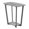 thumbnail image 1 of Pemberly Row Modern Wood End Table with Metal Frame in Gray/Black, 1 of 5