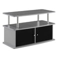 thumbnail image 1 of Pemberly Row Modern Wood TV Stand for TVs up to 35" with Cabinets/Shelf in Gray, 1 of 5