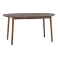 thumbnail image 1 of Pemberly Row Oval Solid Wood Dining Table with Removable Leaf in Walnut, 1 of 11