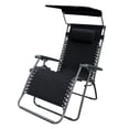 thumbnail image 1 of Pemberly Row Oversized Chair with Sunshade in Black, 1 of 6