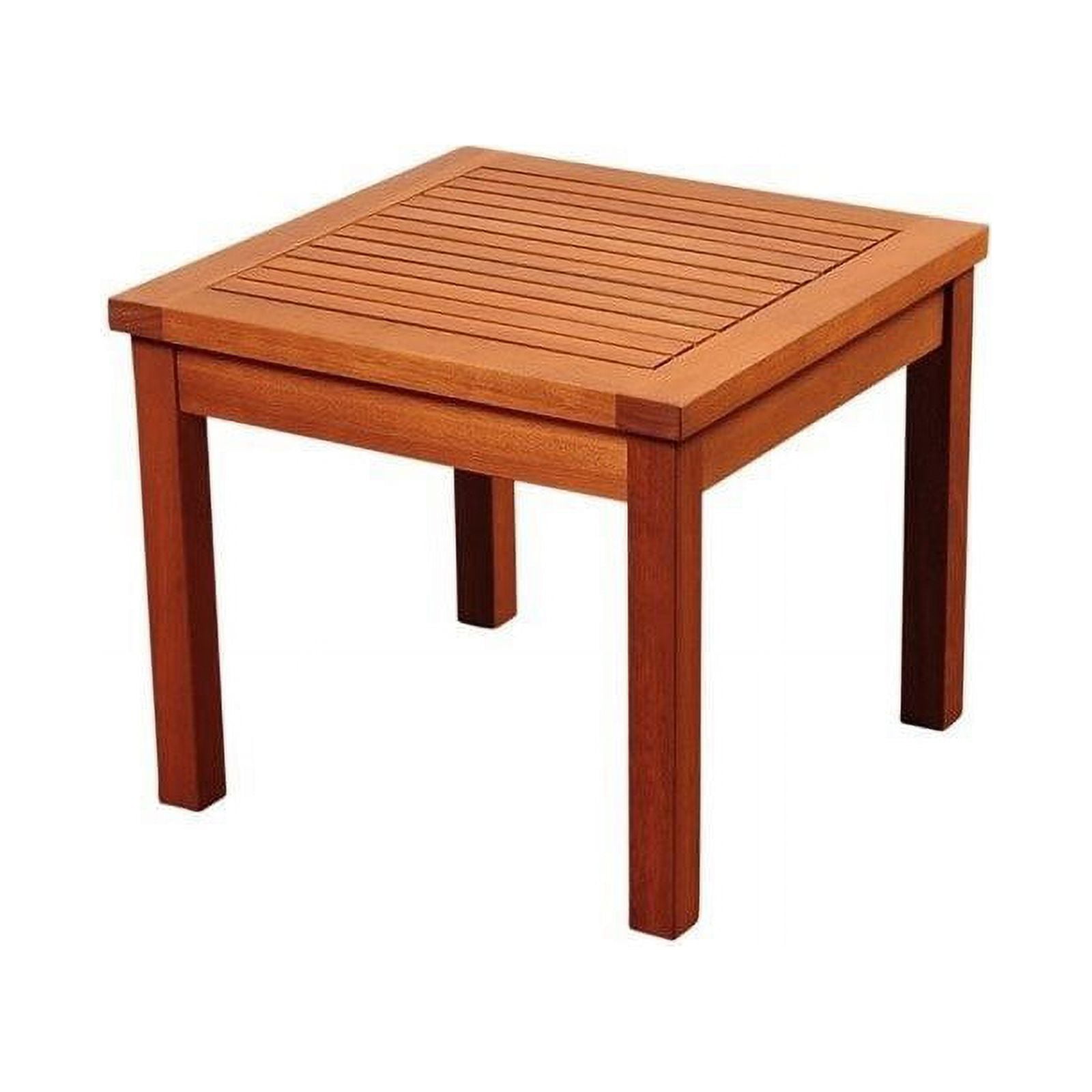 Pemberly Row Patio End Table in Brown