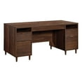 thumbnail image 1 of Pemberly Row Place Engineered Wood Executive Desk in Grand Walnut, 1 of 17