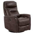 thumbnail image 1 of Pemberly Row Polyester/PU Power Swivel Glider Recliner in Truffle Brown, 1 of 6