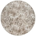 thumbnail image 1 of Pemberly Row Polyester Transitional Floral Beige 8' Round Area Rug, 1 of 4