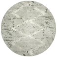 thumbnail image 1 of Pemberly Row Polyester Transitional Geometric Green 5' Round Area Rug, 1 of 2