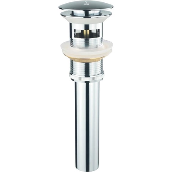 Pemberly Row Pop-Up Drain Assembly with Overflow in Chrome Finish