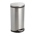 thumbnail image 1 of Pemberly Row Receptacle - 7.5 Gallon in Stainless Steel, 1 of 1
