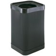 thumbnail image 1 of Pemberley Row Plastic Black Waste Receptacle Rectangular 18"x18"x32" Assembled, 1 of 1