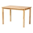 thumbnail image 1 of Pemberly Row Rectangular Modern Wood Dining Table in Natural Brown, 1 of 9