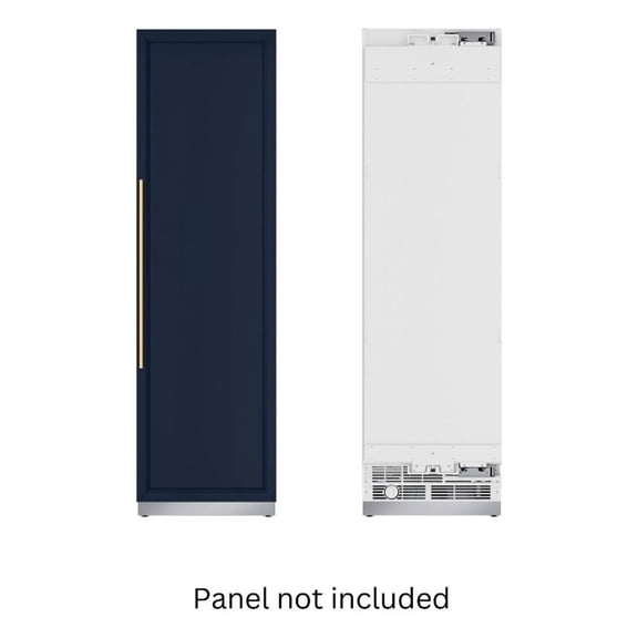Pemberly Row Reserve 24" Panel Ready Refrigerator Column w/ 125 cu. ft. in White