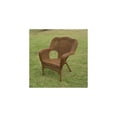 thumbnail image 1 of Pemberly Row Resin Patio Chair in Mocha (Set of 2), 1 of 7