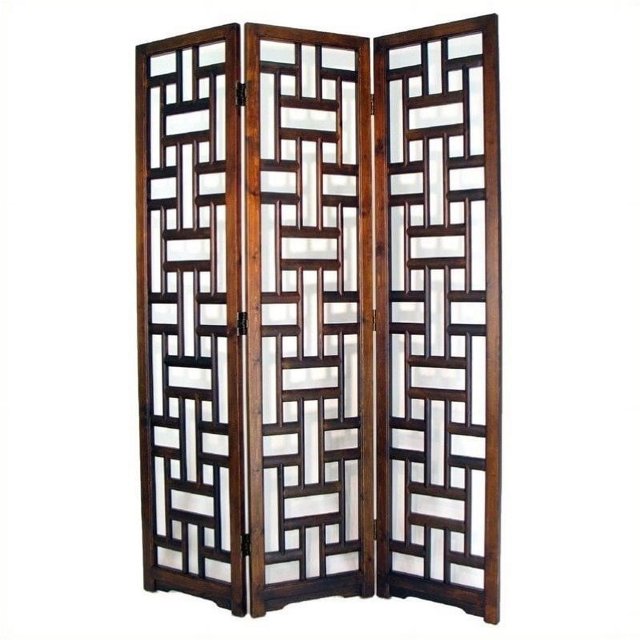 Pemberly Row Room Divider in Brown