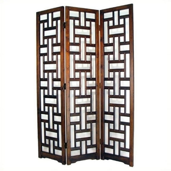 Pemberly Row Room Divider in Brown