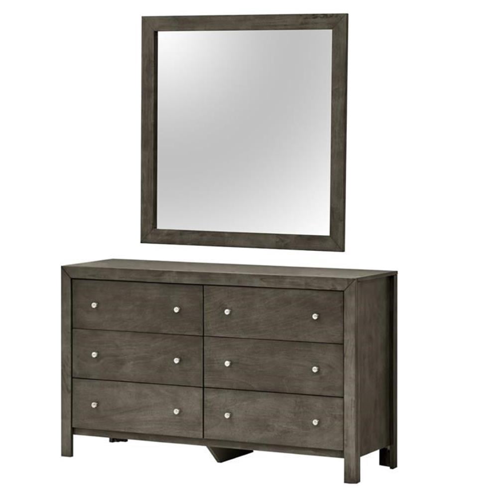 Grey Dresser and Mirror Set for Home Decor and Storage Solutions Grey Dresser and Mirror Set for Home Decor and Storage Solutions