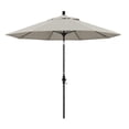thumbnail image 1 of Pemberly Row Skye 9' Black Patio Umbrella in Olefin Woven Granite, 1 of 3