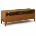 thumbnail image 1 of Pemberly Row Solid Hardwood 60" TV Media Stand - Teak Brown For TVs up to 65 ", 1 of 7