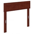 thumbnail image 1 of Pemberly Row Solid Wood Modern Twin Size Headboard in Walnut, 1 of 4