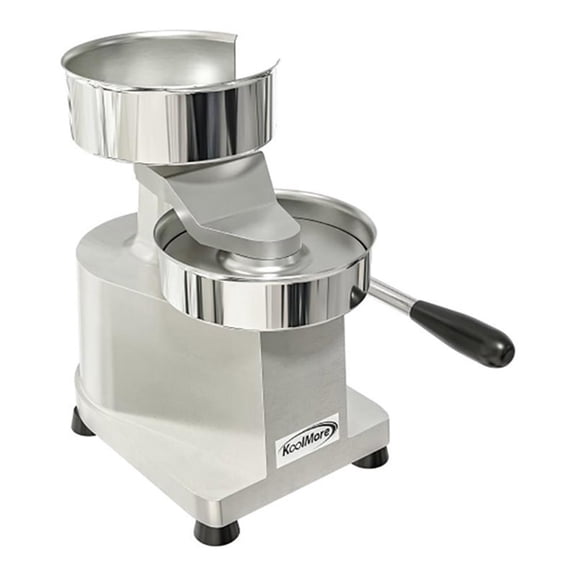 Pemberly Row Stainless Steel Burger Press Patty Maker for 5" Hamburgers