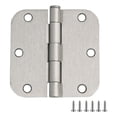 thumbnail image 1 of Pemberly Row Stainless Steel Door Hinge in Satin Nickel - 12 Pack, 1 of 6