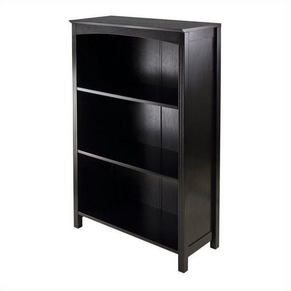 Pemberly Row Storage Shelf / Bookcase 4-Tier in Espresso