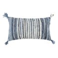 thumbnail image 1 of Pemberly Row Stripe 14" x 26" Poly Pillow with Recycled Denim Cover-Multi-Color, 1 of 5