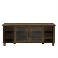 thumbnail image 1 of Pemberly Row TV Stand with Middle Doors in Dark Walnut, 1 of 6