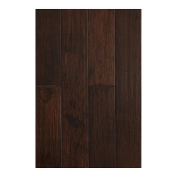 Pemberly Row Traditional 1/2x5" Hardwood Flooring in Autumn Brown