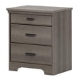 thumbnail image 1 of Pemberly Row Traditional 2 Drawer Nightstand in Gray Maple, 1 of 6