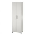 thumbnail image 1 of Pemberly Row Traditional 24" Utility Storage Cabinet in Ivory Oak, 1 of 11