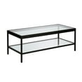 thumbnail image 1 of Pemberly Row Traditional Metal Coffee Table Black and Bronze, 1 of 8