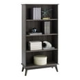 thumbnail image 1 of Pemberly Row Transitional 5-Tier Engineered Wood Bookcase in Smoke Oak, 1 of 5