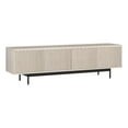 thumbnail image 1 of Pemberly Row Transitional 70" Alder White MDF/PVC/Metal TV Stand, 1 of 7