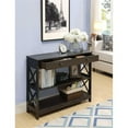 thumbnail image 1 of Pemberly Row Transitional Console Table with Drawer in Espresso Wood Finish, 1 of 4