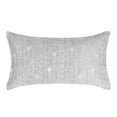 thumbnail image 1 of Pemberly Row Transitional Cotton Gray Herringbone Embroidered King Sham, 1 of 6