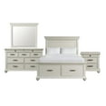 thumbnail image 1 of Pemberly Row Transitional King Platform Storage 4PC Bedroom Set, 1 of 18