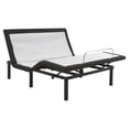 thumbnail image 1 of Pemberly Row Transitional Metal Model 2 Adjustable Queen Bed Base in Black/White, 1 of 3