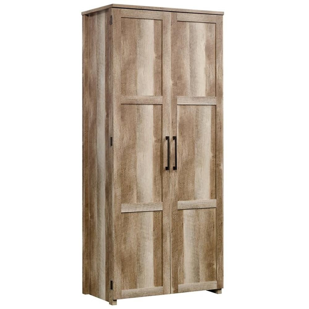 Pemberly Row Transitional Storage Pantry in Lintel Oak - Walmart.com