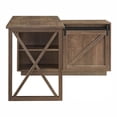 thumbnail image 1 of Pemberly Row Transitional Wood L-Shape Desk in Walnut Oak Finish, 1 of 9