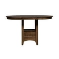 thumbnail image 1 of Pemberly Row Transitional Wood Pub Table in Oak, 1 of 10