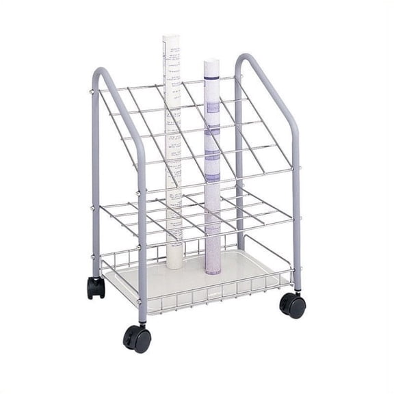 Pemberly Row Tubular Steel Wire Roll File - 20 Compartments